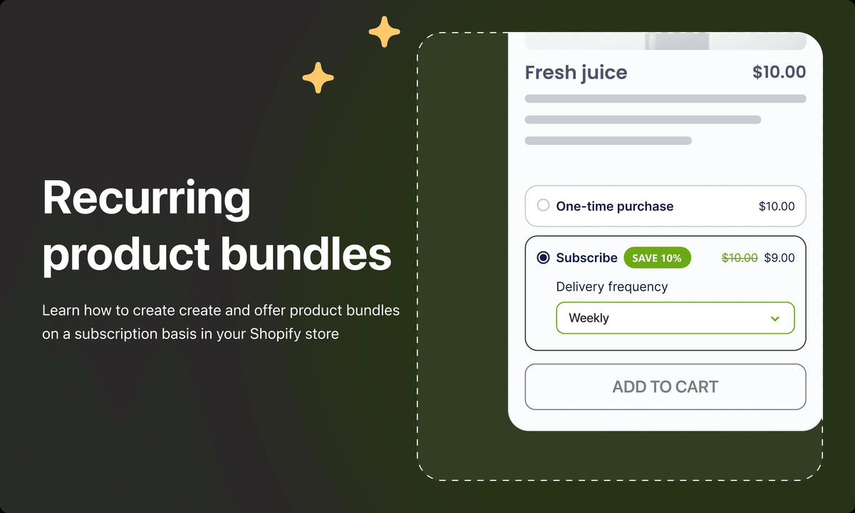 How to Create Recurring Bundle Offers in Your Shopify Store?